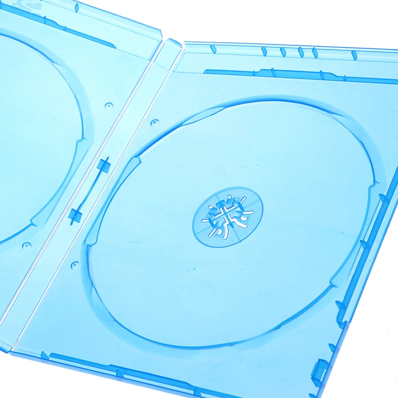 1Pc Plastic Single/Double/3/4 Piece Discs CD Game Case Cover Thickened CD DVD Disc Protective Storage Box Organizer - 图片 6